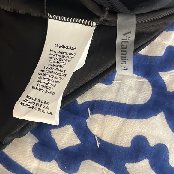 New Black Vitamin A top size M - Picture 3 of 3